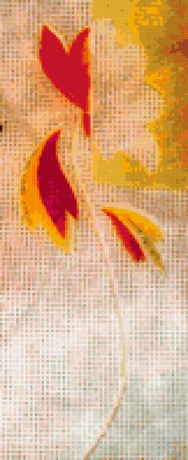 К шторам-2 - цветы - предпросмотр