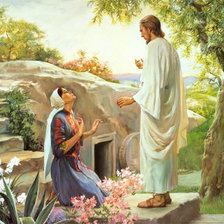 Схема вышивки «исус възкресение»