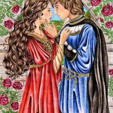 Схема вышивки «Романтическое свидание»