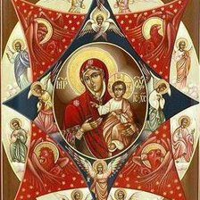 Схема вышивки «неопалимая купина»