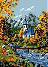 Схема вышивки «wonderfull world»