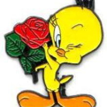 Схема вышивки «tweety»