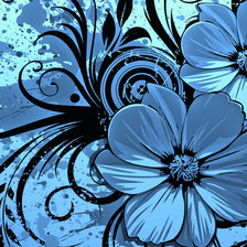 Схема вышивки «Флористика»