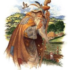 Схема вышивки «Ведун»