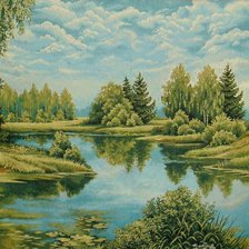 летний пейзаж