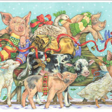 Схема вышивки «Колядки»