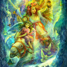 Схема вышивки «За мечтой»