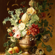 Схема вышивки «цветы»