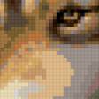 Предпросмотр схемы вышивки «Волк» (№309972)