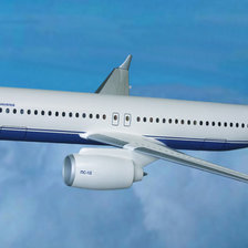 Схема вышивки «Самолет»