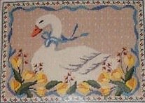 Схема вышивки «Пасхальный гусь»