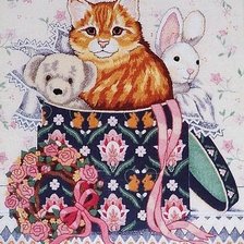 Схема вышивки «Гостинец»