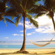 Схема вышивки «Пляж»