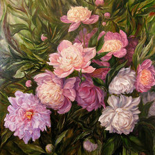 Схема вышивки «Натюрморт, цветы, розы»