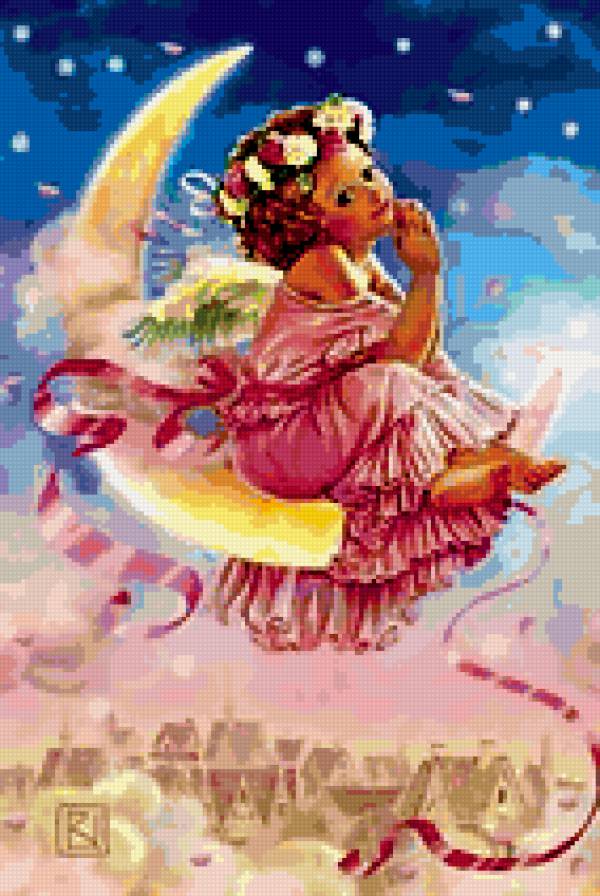 ангелочек - ангел, портрет, дети - предпросмотр