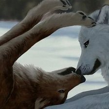 Схема вышивки «поцелуй»