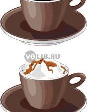Схема вышивки «кофе»