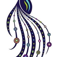 Схема вышивки «peacock»