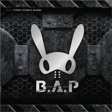 Схема вышивки «B.A.P»