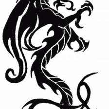 Схема вышивки «Дракон»