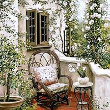 Схема вышивки «Чудесный уголок»