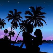 Схема вышивки «Летняя любовь»