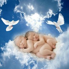 Схема вышивки «серия "ангелы"»