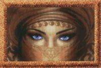 Схема вышивки «взгляд»