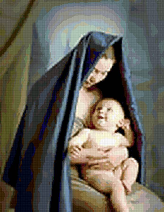 №311339 - младенец, святая, лик, икона, мадонна - предпросмотр