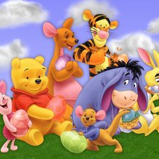 Схема вышивки «винни пух»