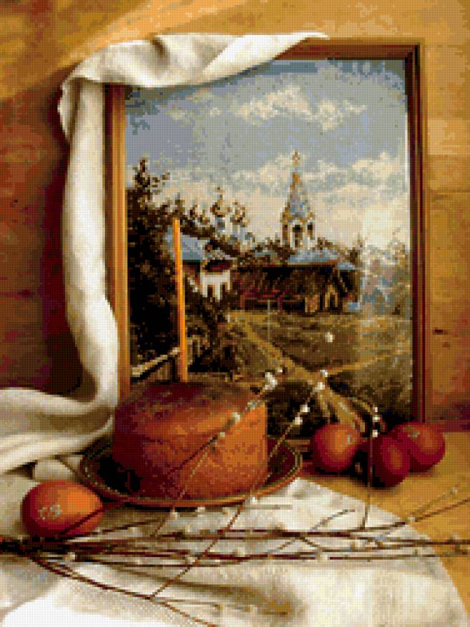 пасха - пасха, натюрморт - предпросмотр