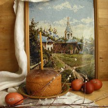 Схема вышивки «пасха»