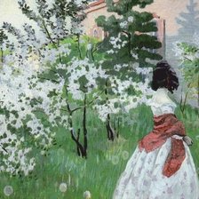 Схема вышивки «весна»