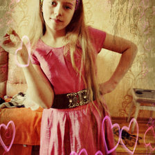 Схема вышивки «Девчёнка»