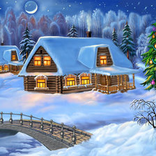 Схема вышивки «рождество»