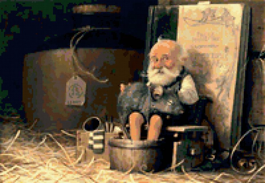 ГНОМ И КРЫСА - гном, крыса - предпросмотр