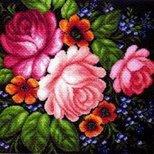 Схема вышивки «Идея для подушки»