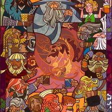 Схема вышивки «123»