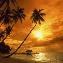 Схема вышивки «Природа.Райский уголок»