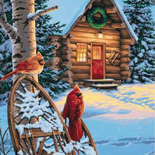 домик в лесу