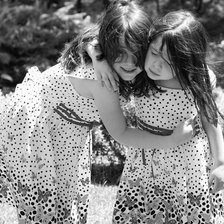 Схема вышивки «Sisters»