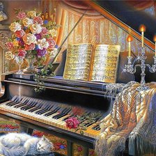 Схема вышивки «уютный сон»