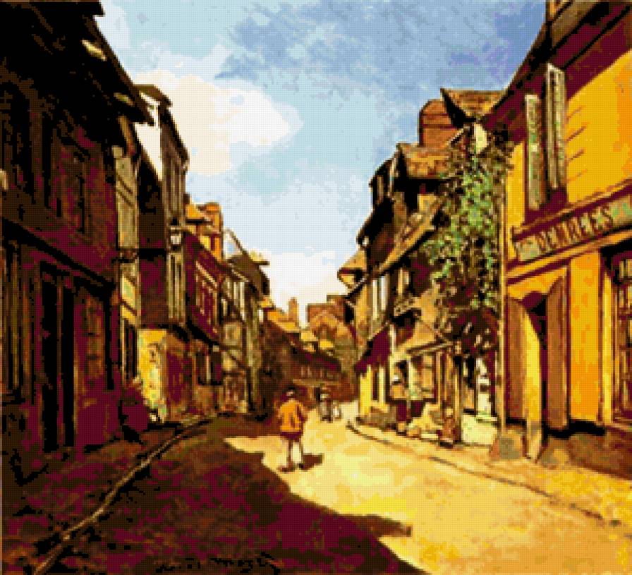 Солнечная улочка) - предпросмотр