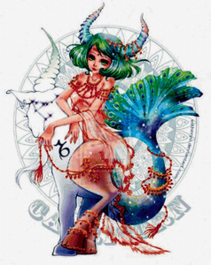 Козерог - гороскоп, козерог, анимэ - предпросмотр