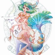 Схема вышивки «Козерог»