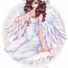 Схема вышивки «Овен»