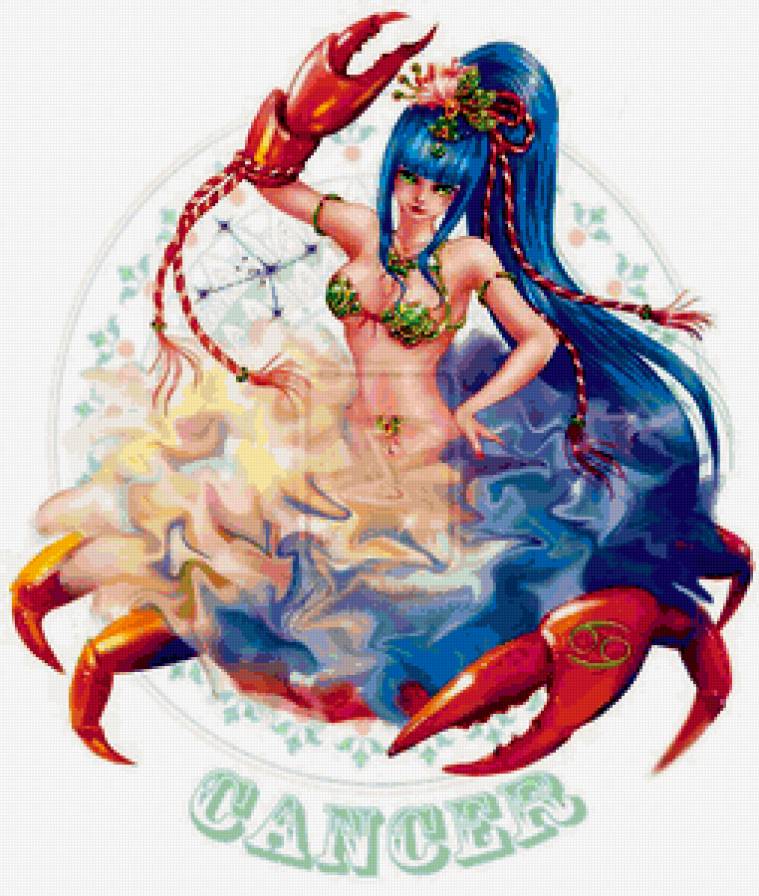 Рак - гороскоп, анимэ, рак - предпросмотр