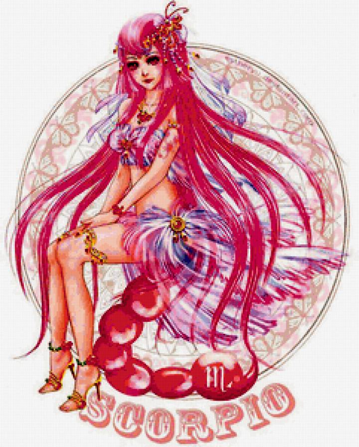 Скорпион - анимэ, гороскоп, скорпион - предпросмотр