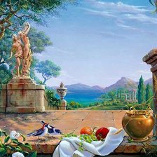 Схема вышивки «Городской пейзаж»