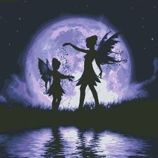 Схема вышивки «феи»